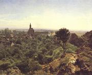 Ferdinand Georg Waldmuller Waldmuller View of Modling (nn02) oil on canvas